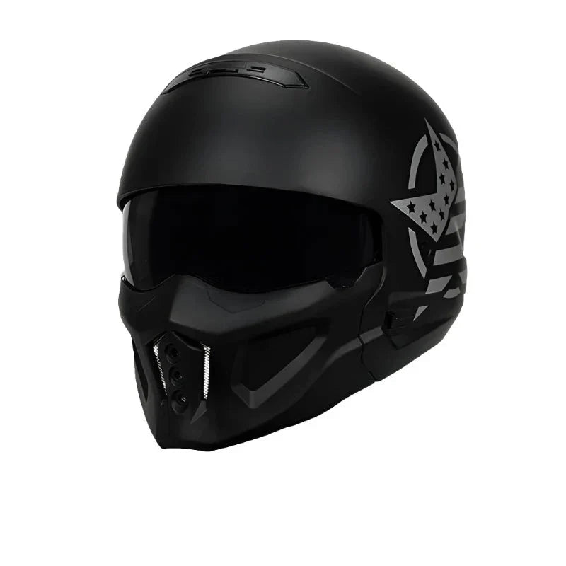 Scorpion Full Face Motorcycle Helmet - Premium ABS Flip-Up Design