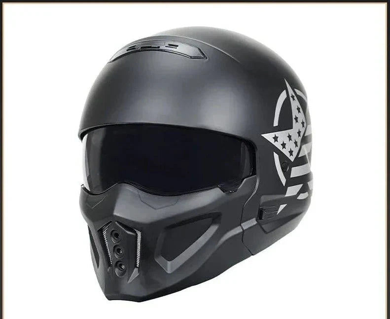 Scorpion Full Face Motorcycle Helmet - Premium ABS Flip-Up Design