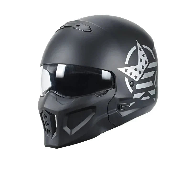 Scorpion Full Face Motorcycle Helmet - Premium ABS Flip-Up Design