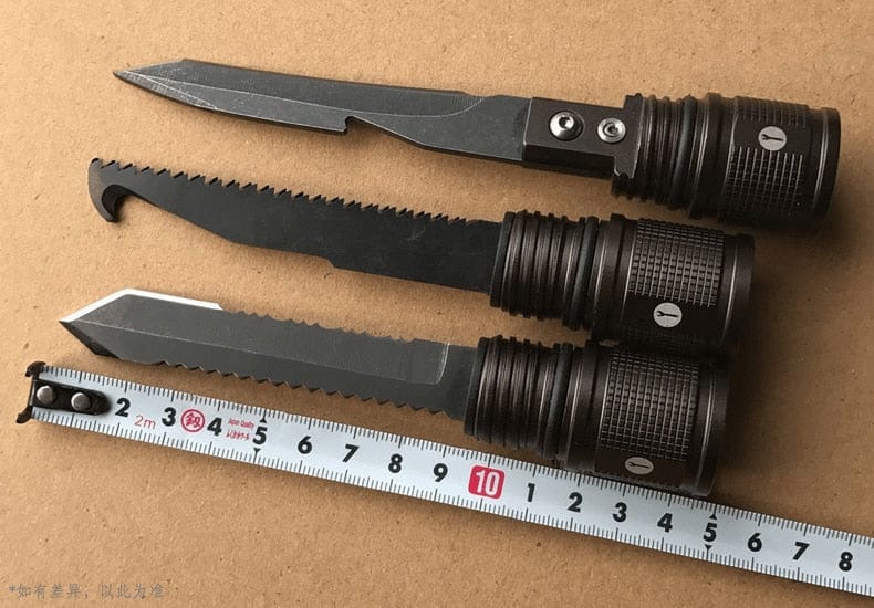 Survival Tool Accessories - Best Tactical Trekking Walking Stick Add-Ons