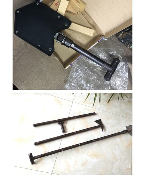 Survival Tool Accessories - Best Tactical Trekking Walking Stick Add-Ons