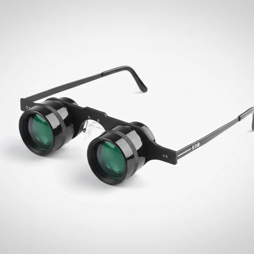 Shimmer Night Vision Binoculars Glasses Hands-Free 10X Starlight Optics Night Fishing BAK4 Anti-Glare