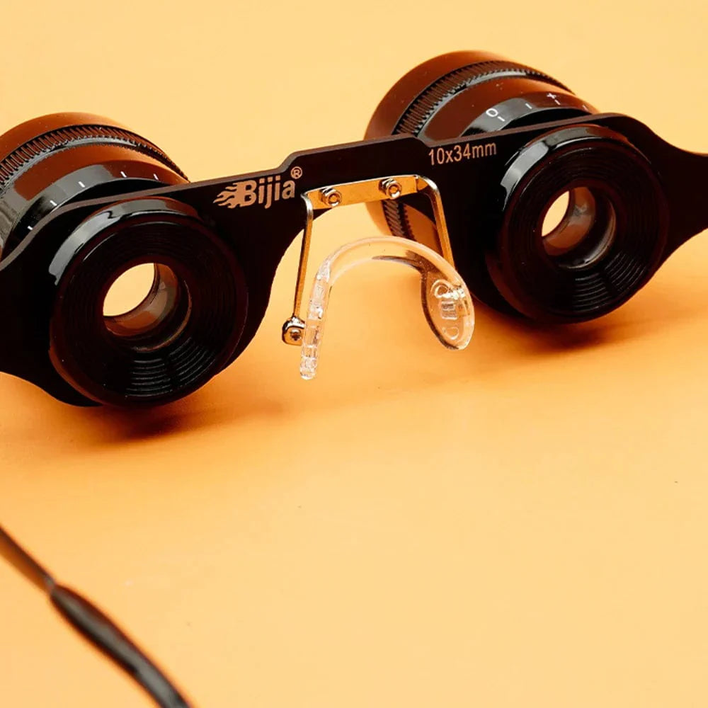 Shimmer Night Vision Binoculars Glasses Hands-Free 10X Starlight Optics Night Fishing BAK4 Anti-Glare