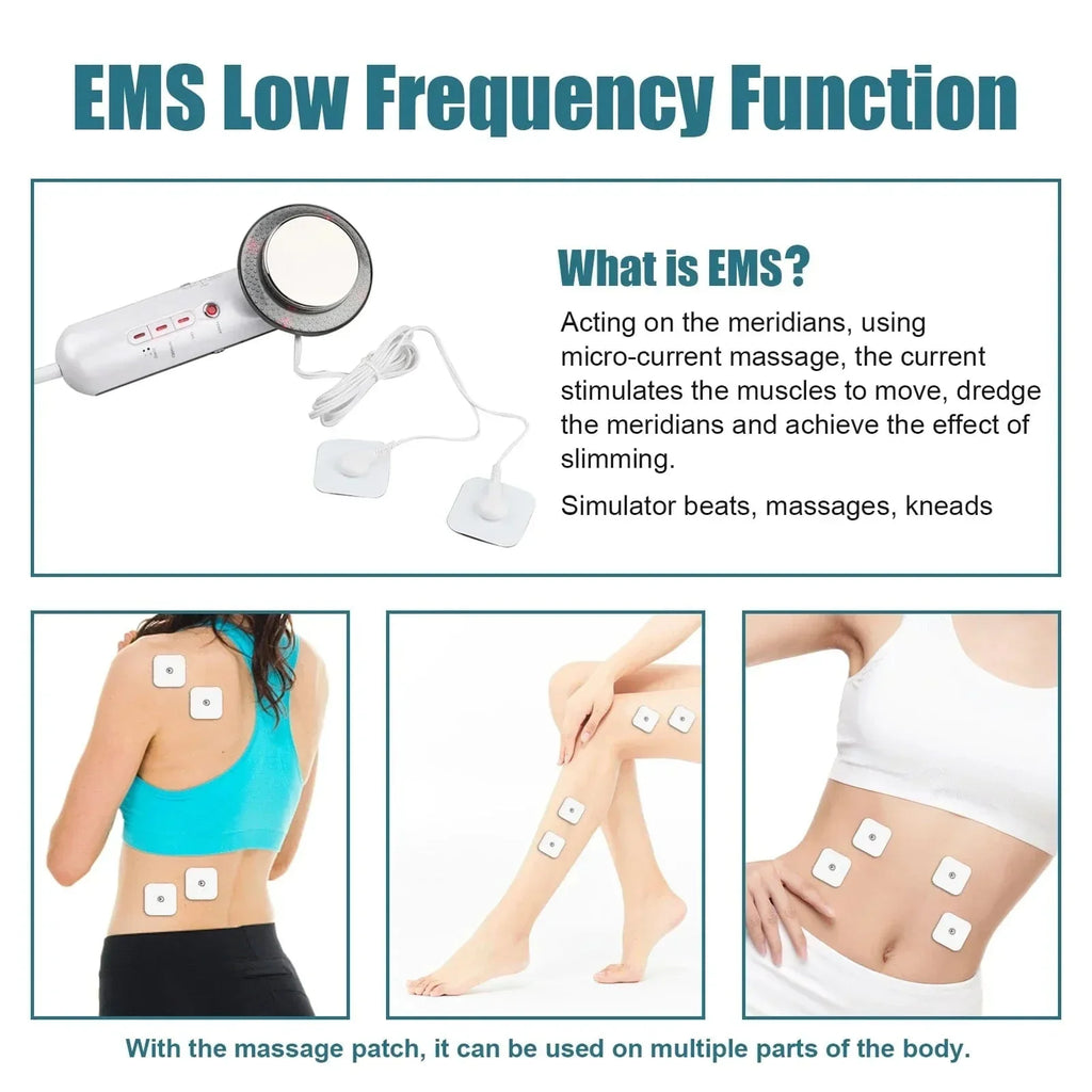 SlimSonic EMS Therapy Device - Tone, Firm, and Rejuvenate Your Skin Effortlessly